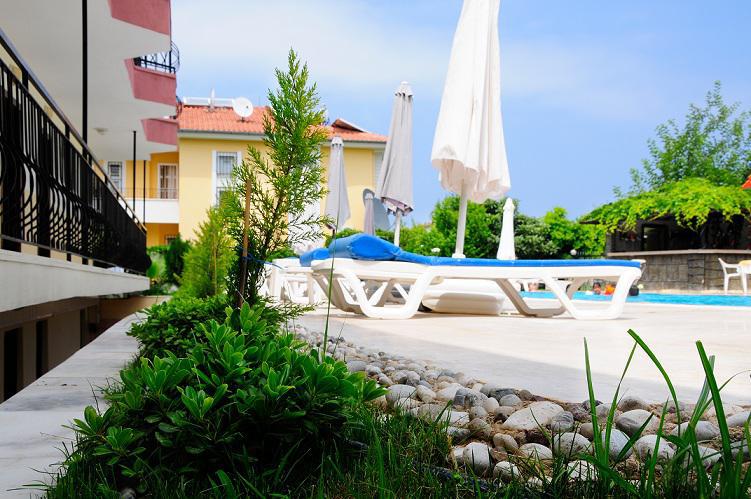 Las Palmeras Hotel Çamyuva Exterior foto